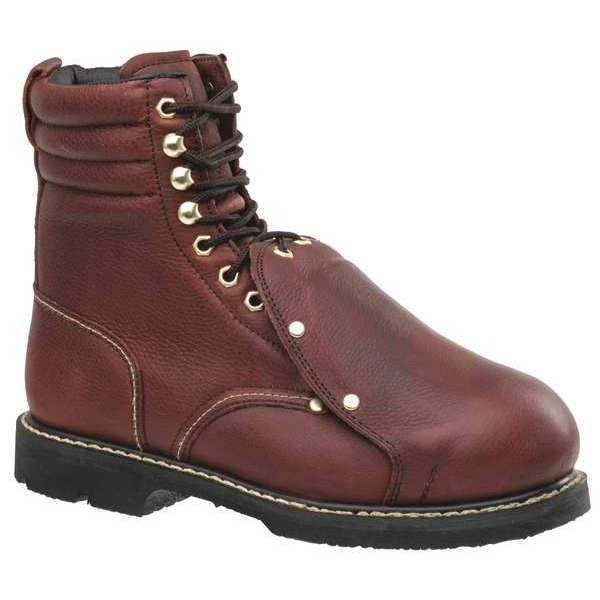 Golden Retriever Outdoor Footwear Size 7 Men's 8 in Work Boot Steel Work Boots, Brown 8942