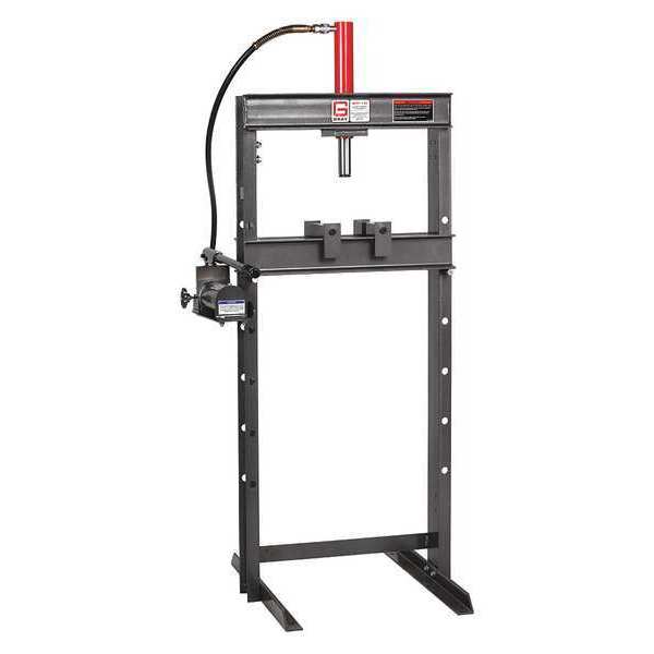 Gray Hydraulic Press, 10 t, H Frame, Air 308