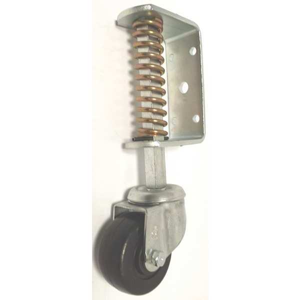Payson Casters Door/Ladder Caster, Rubber, 3 in., 270 lb. 582-3OH