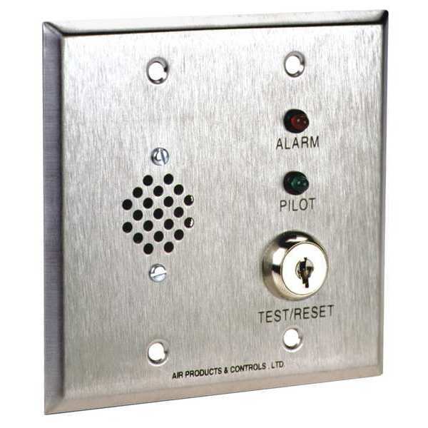 Air Products & Controls Remote Alarm Accessory, 1-1/2"D MS-RH/KA/P/R
