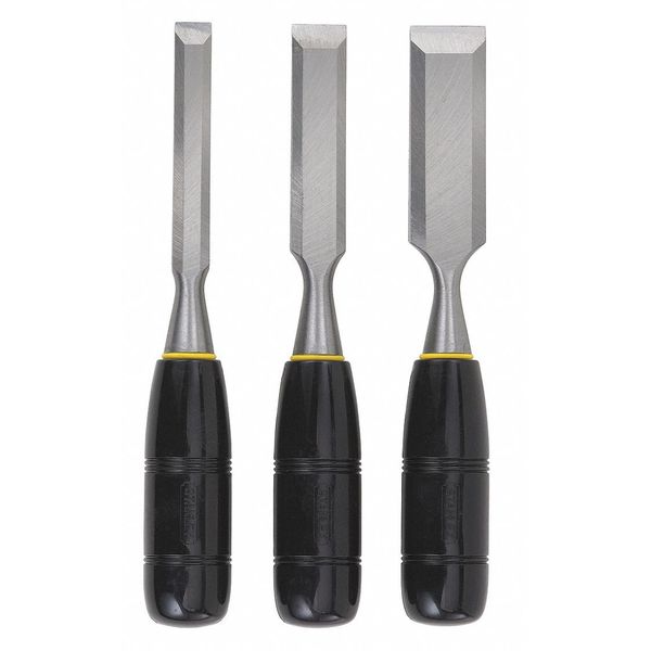 Stanley 3 Piece 150 Series Short Blade Wood Chisel Set 16-150