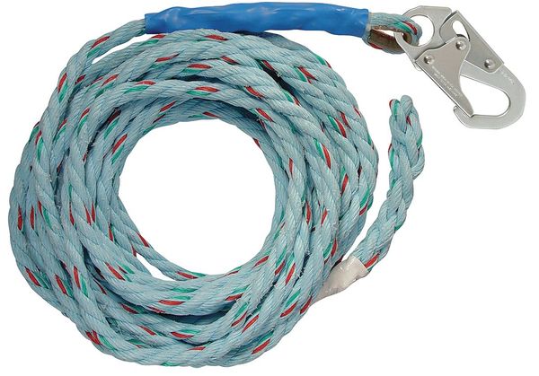 Condor Vertical Lifeline, 50 ft., Blue 45J302