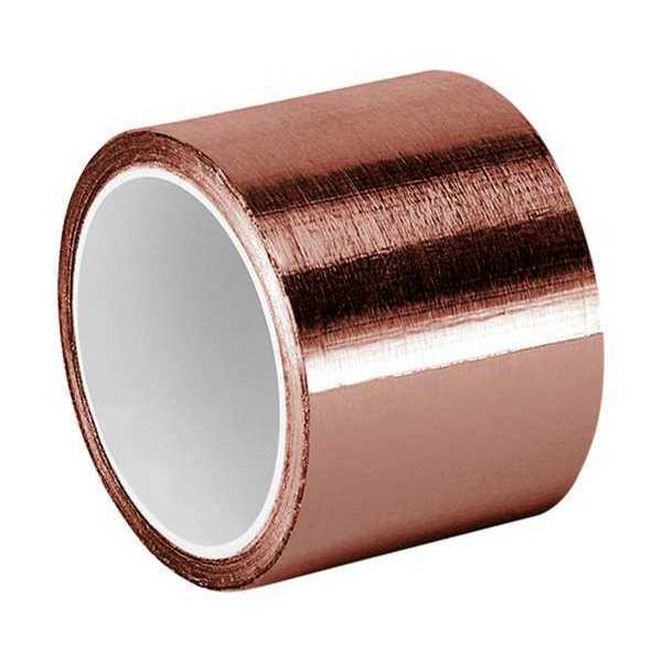 3M Shielding Foil Tape, 2 In. x 6 Yd., Copper 1125