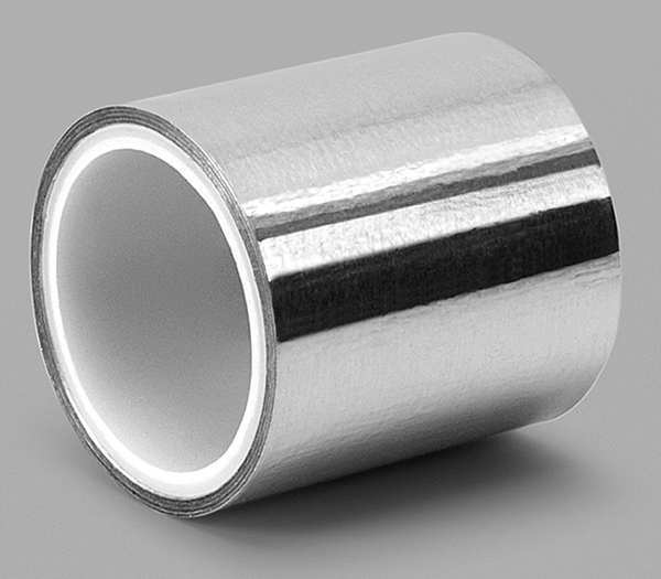 3M Foil Tape with Liner, 1In. x 5 Yd., Silver 433L