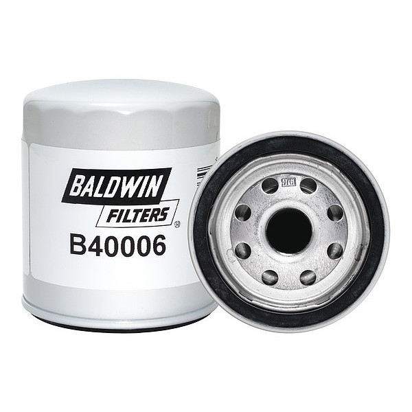 Baldwin Filters Oil Filter, 3-1/2 in. Lx3-1/16 in. dia. B40006