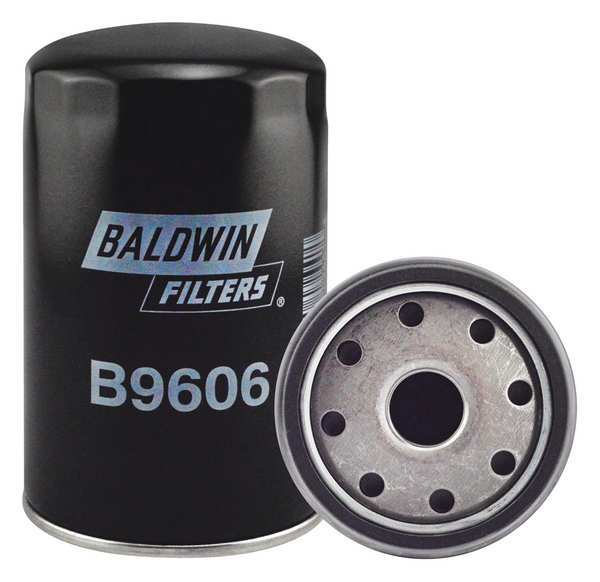 Baldwin Filters Oil Filter, 7-5/16 in. Lx4-1/2 in. dia. B9606