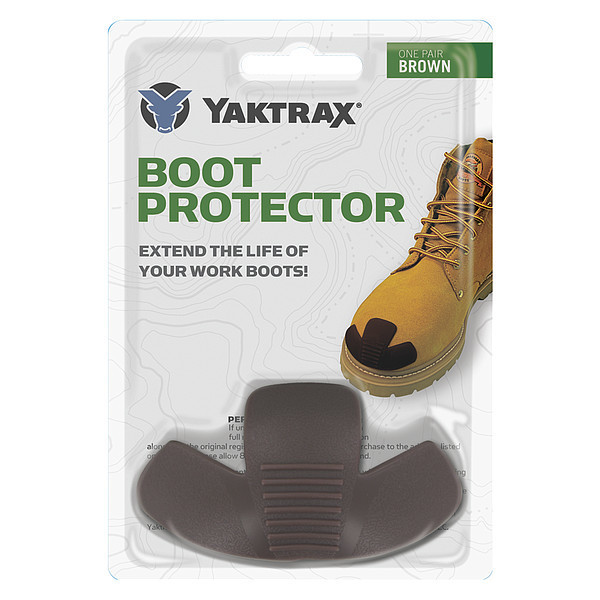 Yaktrax Boot Guard, Brown, PU, Universal, PR 08403