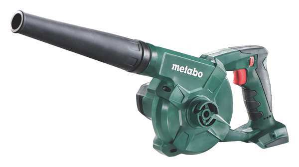 Metabo Handheld Blower, 92 cfm, 166 mph, 18 V, 10 lb AG18 bare