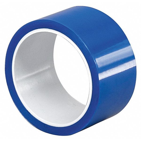 3M Film Tape, Polyester, Blue, 4 In. x 10 Yd. 8901