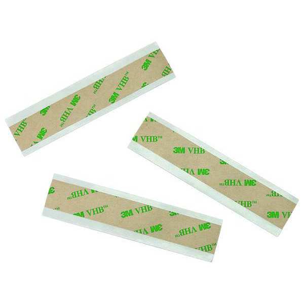 3M Adh. Transfer Tape, Rect., 3/4x3 In, PK100 F9460PC