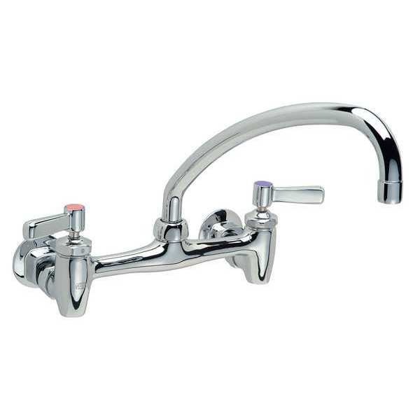 Zurn Manual, 8" Mount, 2 Hole Low Arc Kitchen Faucet Z843J1-XL