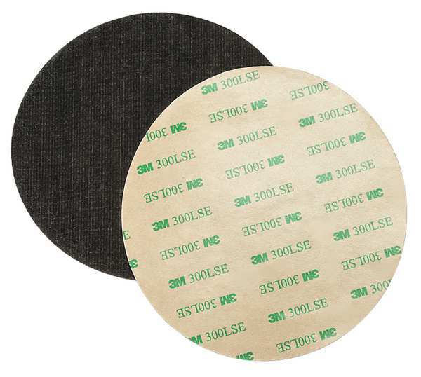 3M Anti-Slip Tape, Black, 1 in x 1 in, PK25 GM400