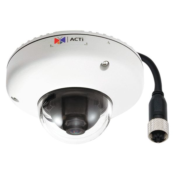 Acti IP Camera, Fixed, 1.90mm, Surface, 1080p E918M