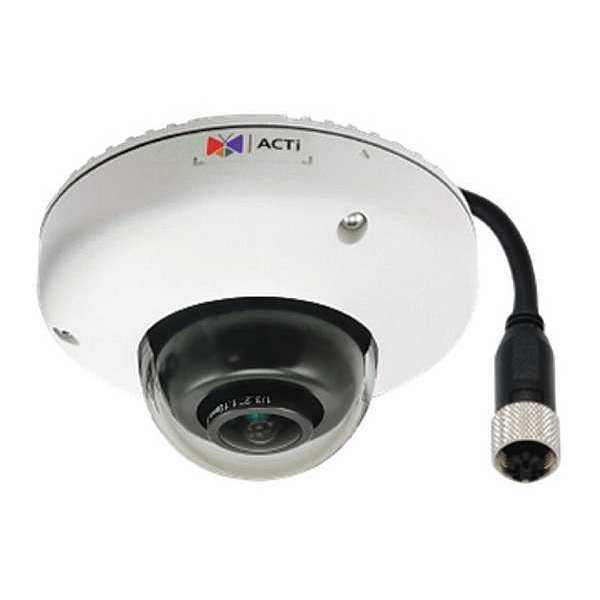 Acti IP Camera, 1.19mm, Surface, M12,1080p E921M