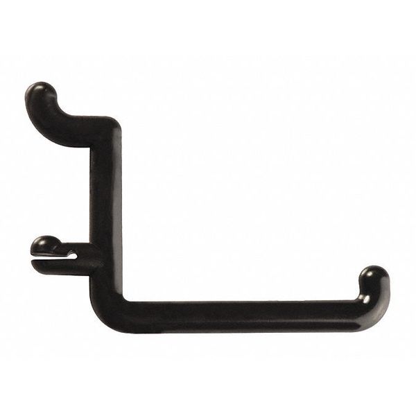 Functionaire Locking Pegboard Hooks, 1/4 in. dia, PK25 25-FH4-4