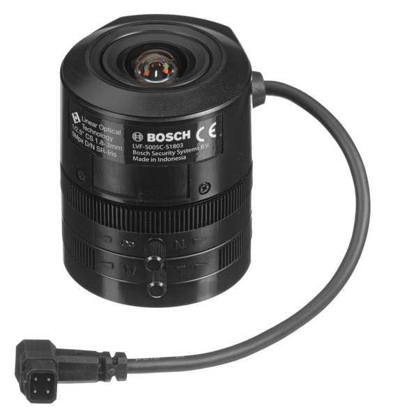 Bosch Lens, Varifocal, 3.8 to 13mm, f/1.8 LVF-5003N-S3813