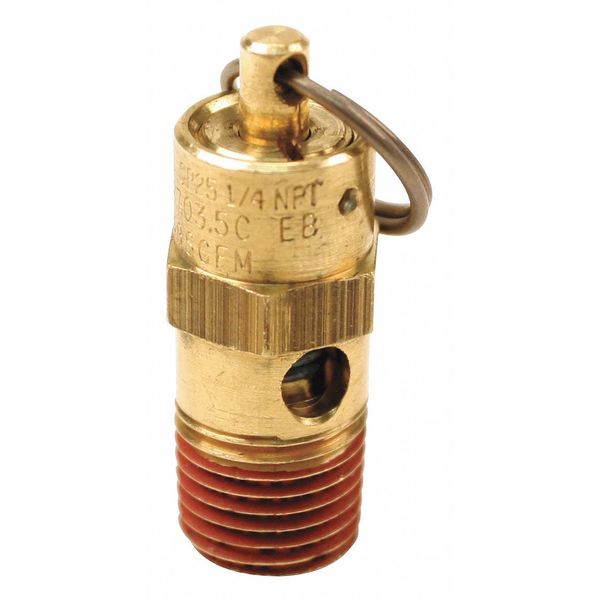 Control Devices Air Safety Valve, 1/4 In Inlet, 150 psi SA25-1A150