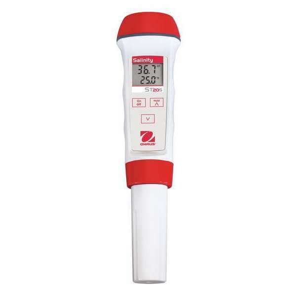 Ohaus Salinity Meter, Dual Line LCD ST20S