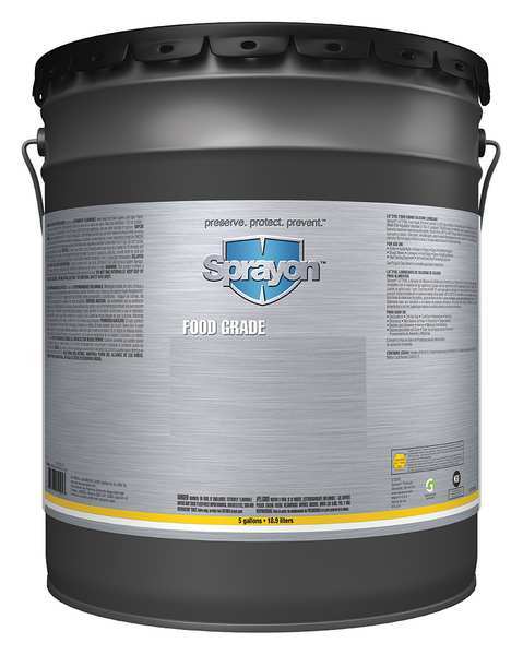 Sprayon Food Grade Grease, Pail, NLGI Grade 0 S00520005