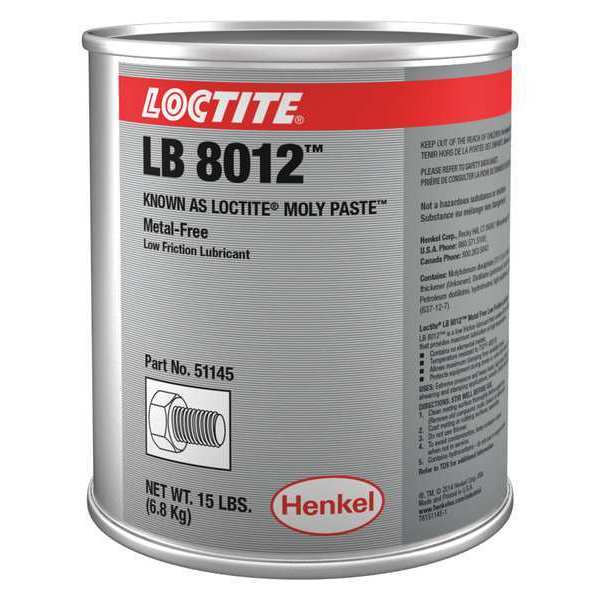 Loctite Anti Seize, Moly Paste, Metal-Free LB 8012(TM) Moly Paste 226801