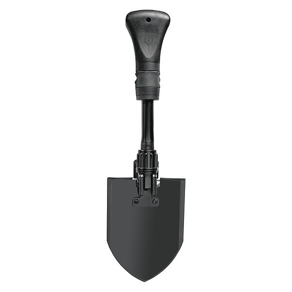 Gerber 14 ga Not Applicable Round Point Foldable Shovel, Steel Blade, 9-1/4 in L Black 22-41578