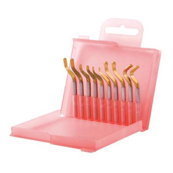 Shaviv Hand Deburring Blade Tool Set, 10 pc 155-00251