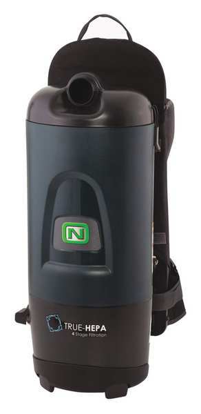 Nobles Backpack Vacuum, 10qt., Robust Chrome Wand 9013485