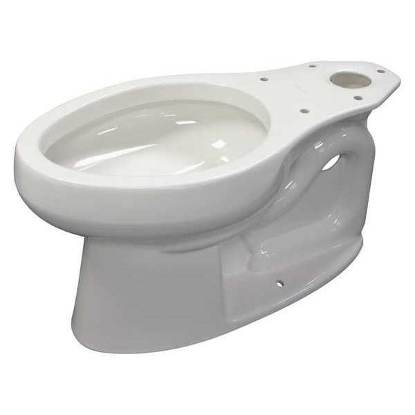 Kohler Toilet Bowl, 1.28 to 1.6 gpf, Gravity Fed, Floor Mount, Elongated, White K-4199-0