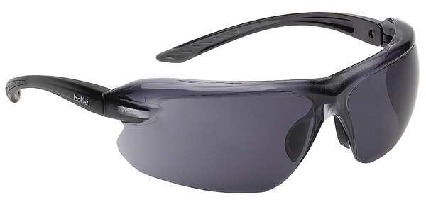 Bolle Safety Safety Glasses, Gray Anti-Fog, Scratch-Resistant 40182