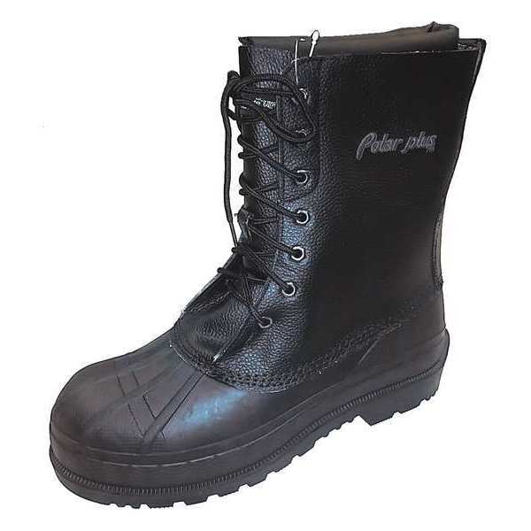 Polar Plus Size 9 Men's 8 in Work Boot Steel Work Boot, Black FW-5799GR-09