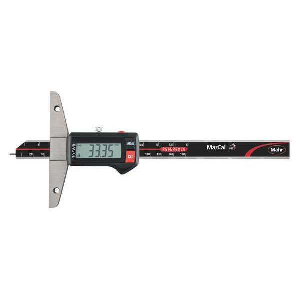 Mahr Digital Depth Gage, Wireless, 6 in. Range 4126755