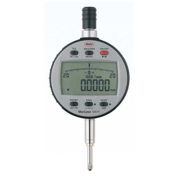 Mahr Digital Indicator, 1087 R, 0.5 in. Range 4337660