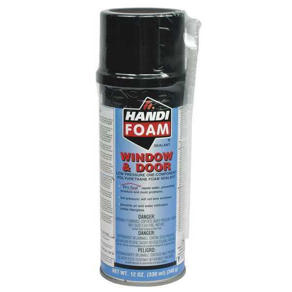 Handi-Foam Spray Foam Sealant, 12 oz, Creme P30270