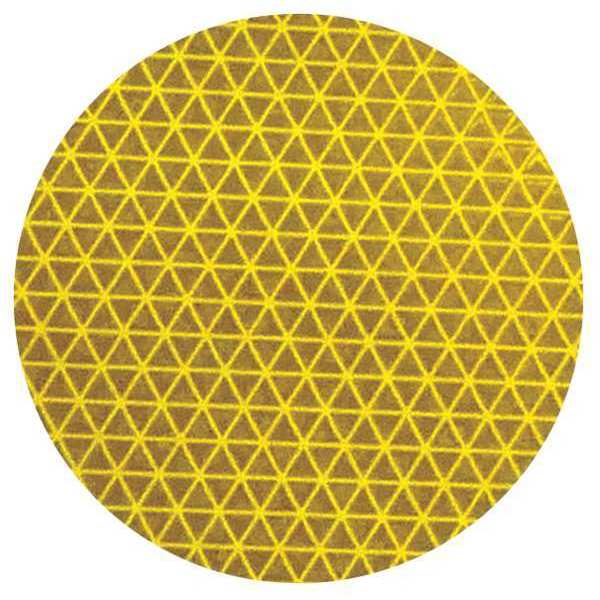 Oralite Reflective Tape, Yellow, 3.149 in.W 18375