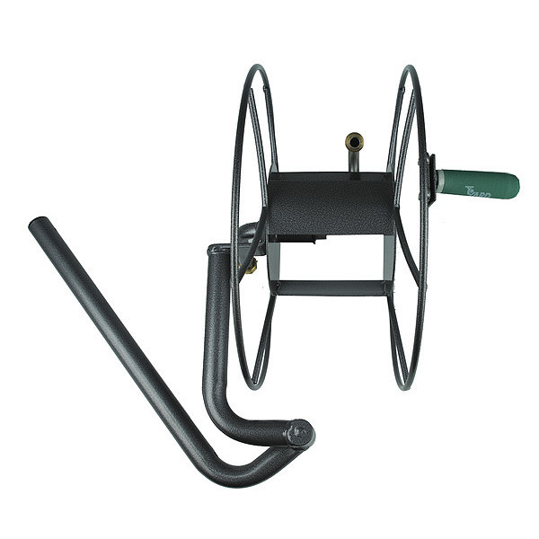 Yard Butler Wall Mount Hose Reel, Steel, 12 in. Reel W SRWM-180