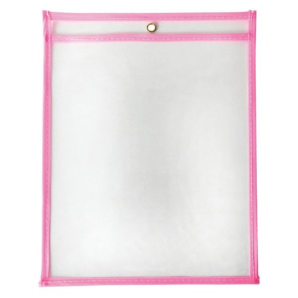 Zoro Select Shop Ticket Holder, Pink, 12 in. W, PK15 45TU83