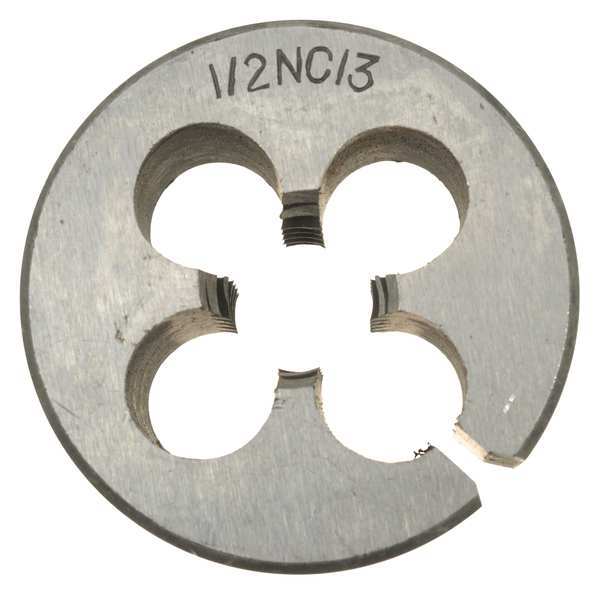 Westward Alloy Steel Die, 1/2-13 UNC CCT1060-6