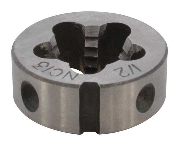 Westward Alloy Steel Die, 1/2-13 UNC CCT1060-4