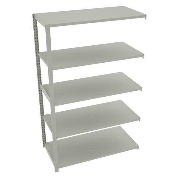 Tennsco Boltless Shelving, 24"D x 48"W x 76"H, 5 Shelves, Steel TO-5-4824-6