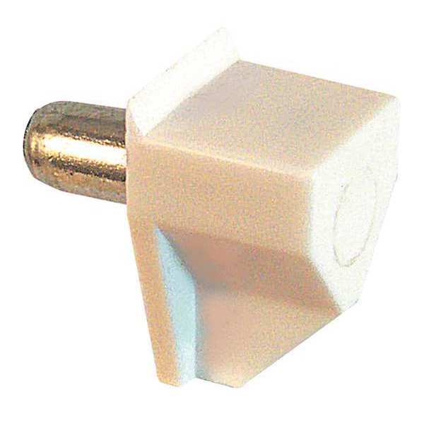 Primeline Tools 5 mm Off-White Plastic Shelf Support Peg (8 Pack) U 10161