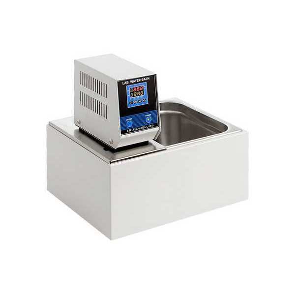 Lw Scientific Water Bath, 10L, 10 in.L x 12 in.W x 6in.H WBL-10LC-SSD1