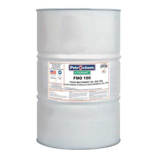 Petrochem 55 gal Drum, Hydraulic Oil, 100 ISO Viscosity, 30 SAE FMO 100-055