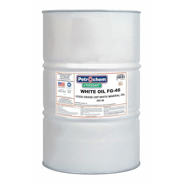 Petrochem 55 gal Drum, Hydraulic Oil, 46 ISO Viscosity, 15W SAE WO FG-46-055