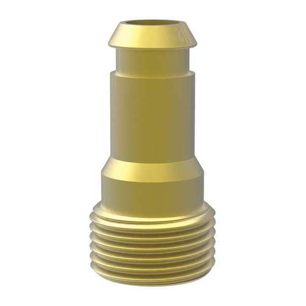Piab Suction Cup Fitting, 12mm, 11/64in.Thk, PK5 Fitting D=12, G3/8 - G1/4