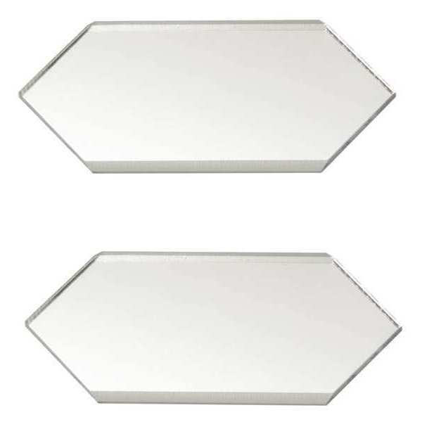 Mirredge 1-1/2" W, Mirror Seam Plates 32502