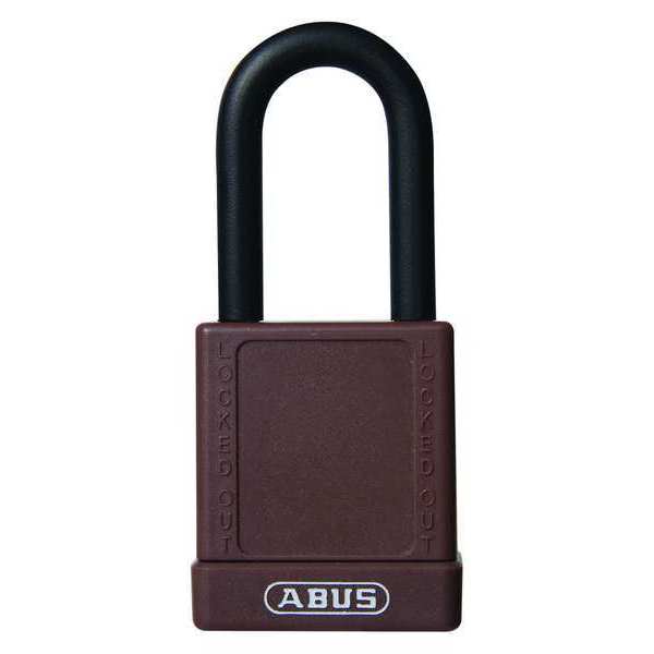 Abus Lockout Padlock, KA, Brown, 1-3/4"H, PK3 19613