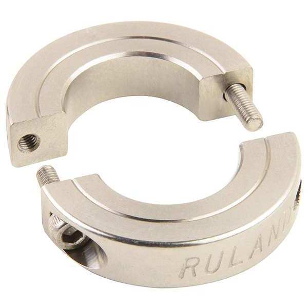 Ruland Shaft Collar, SS, 2 pcs, 3/8in Bore Dia. ENSP30-6-SS