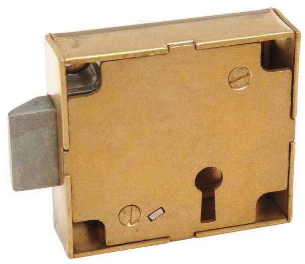 Ccl Enclosure Lock, Warded, Raw Brass R357SGS