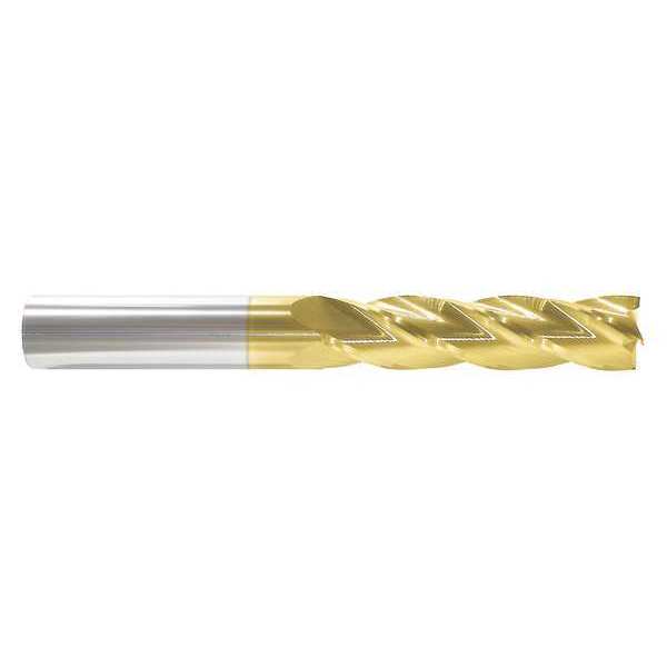 Zoro Select End Mill, 1/8 in.4 Flutes, TiN 218-001002