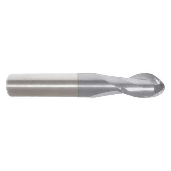 Zoro Select End Mill, 3/64 in.2 Flutes, TiCN 219-001012